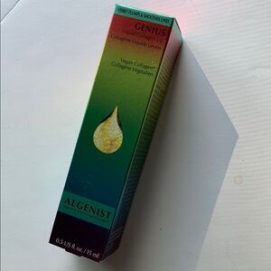 Algenist GENIUS Liquid Collagen Lip Treatment Microalgae Oil Balm Plumps Age